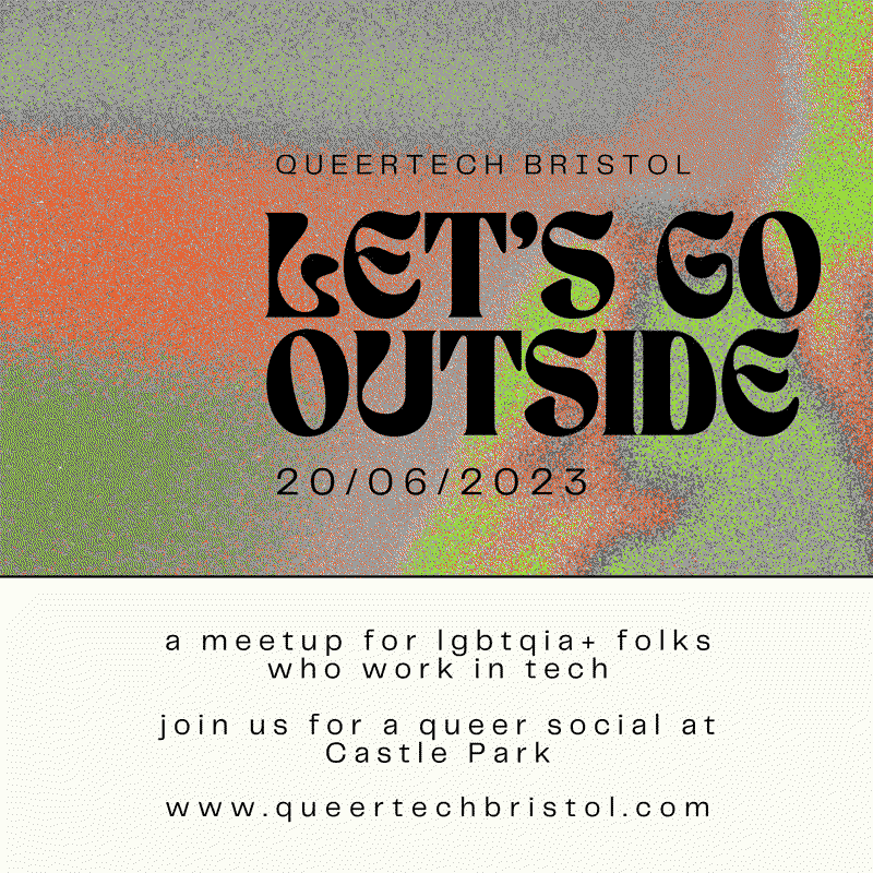 a psychadelic poster saying Lets Go Outside
